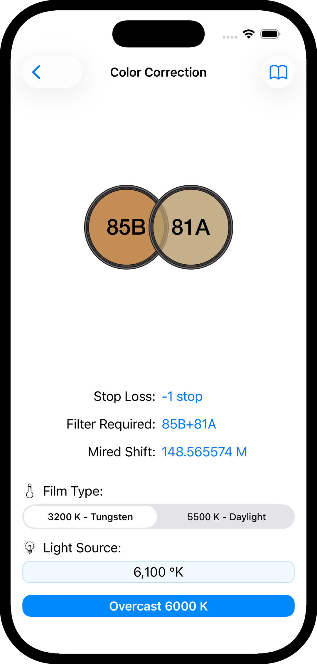 Color Correction tool in pCAM Pro