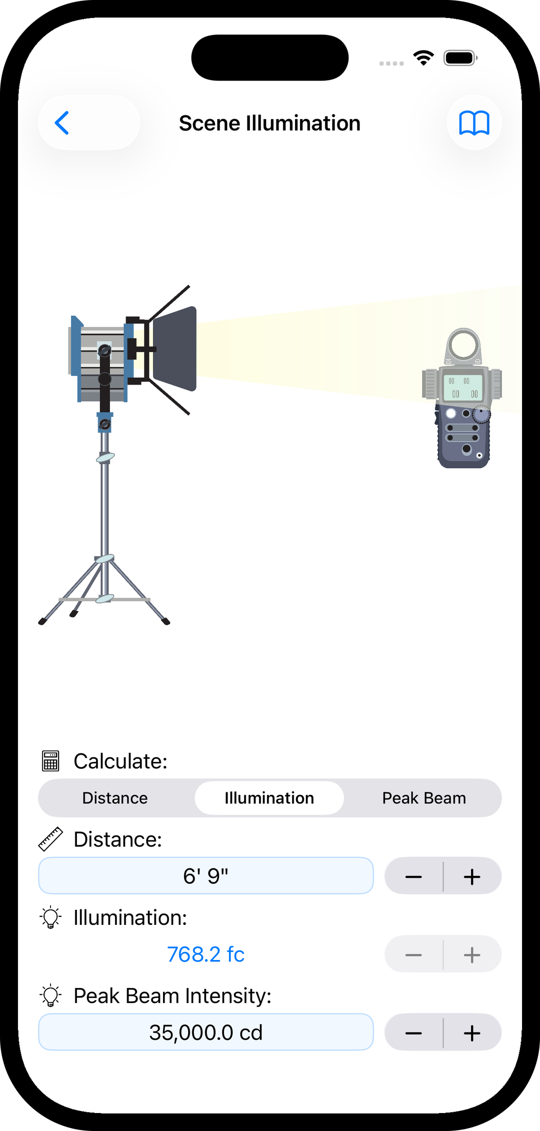 Scene Illumination tool in pCAM Pro